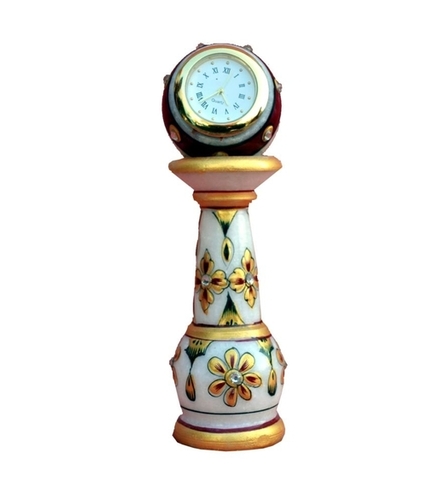 Marble Pillar Watch Handicraft