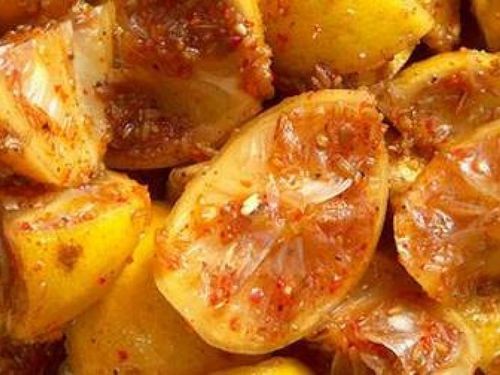 Lemon Pickle Without Oil