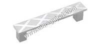 Silver Designer Cabinet Pulls