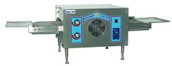 Green Conveyor Pizza Oven