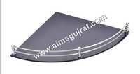 Corner Glass Shelf - Color: Purple