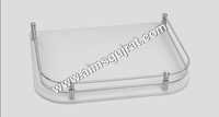 Office Corner Glass Shelf