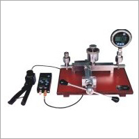 Pressure Measuring Instruments Calibration Setup