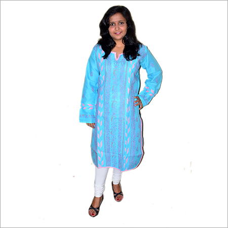Designer Chikan Kurtis