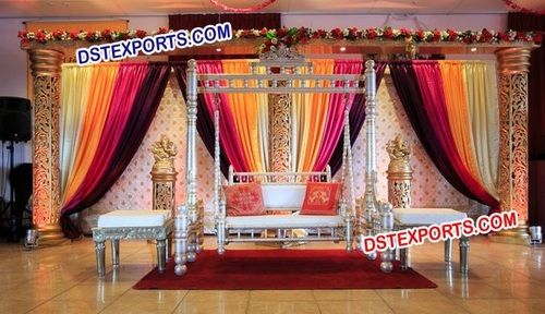 Indian Wedding Mehndi Stage Decors Indian Wedding Mehndi Stage