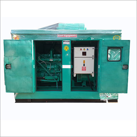 Green 82.5 Kva Soundproof Diesel Generator Set