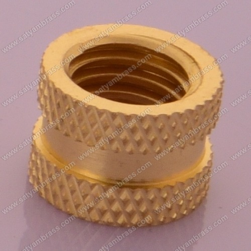Brass Cross Knurling Inserts