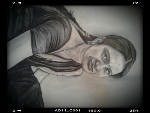 Portrait Art Of A Lady