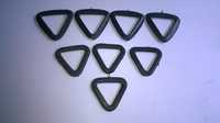 Shoe Plastic Triangle Buckle