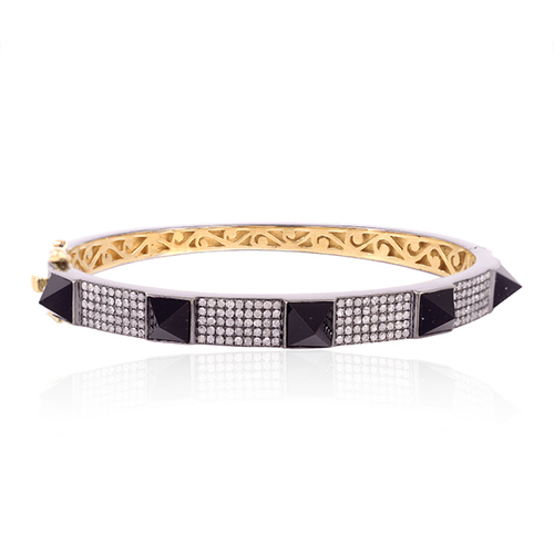 Pave Diamond Bangles