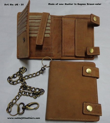 Leather Biker Wallet