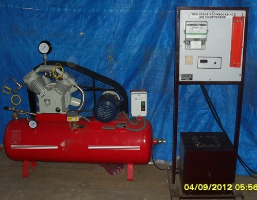 Double Stage Air Compressor Test Rig