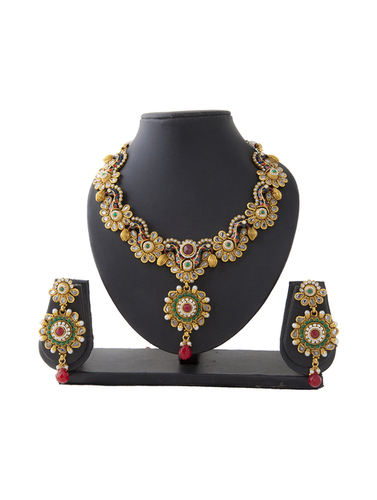 Traditional Ethnic Polki Necklaces