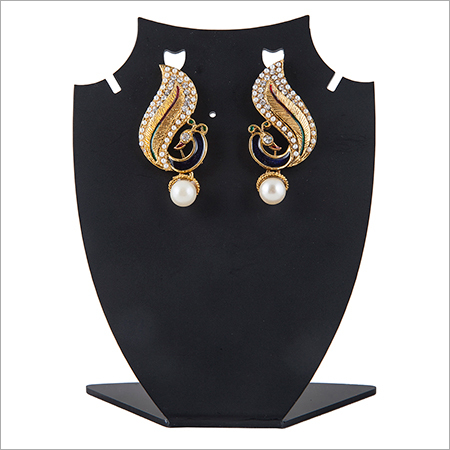 Antique Fashion Designer Polki Earring