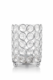 Crystal beaded votive