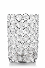 Crystal Beaded Candle Holder