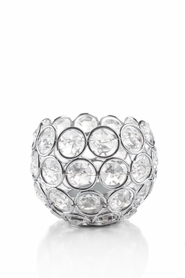 Crystal beaded votive