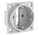 Panel mounting socket