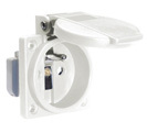 Panel Mounting Socket P17 - Application: For Industrial & Work Shop Use