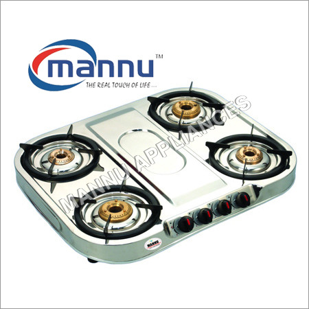 Four Burner High Flame