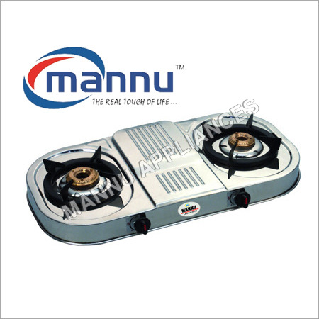 Double Burner High Flame Gas Stove