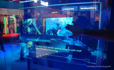 Holographic Effect Projection Screen