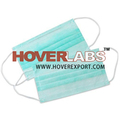Disposable Dust Mask - Non-woven Fabric, Light Green, Metal Nosepiece | Contour Fit, Clear View, Headband, 50/box
