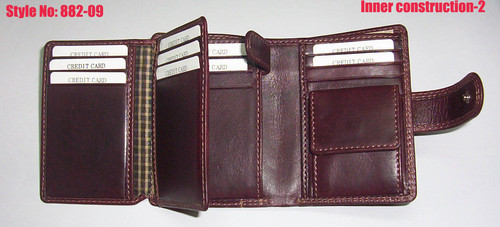 Cow VT Leather Wallet