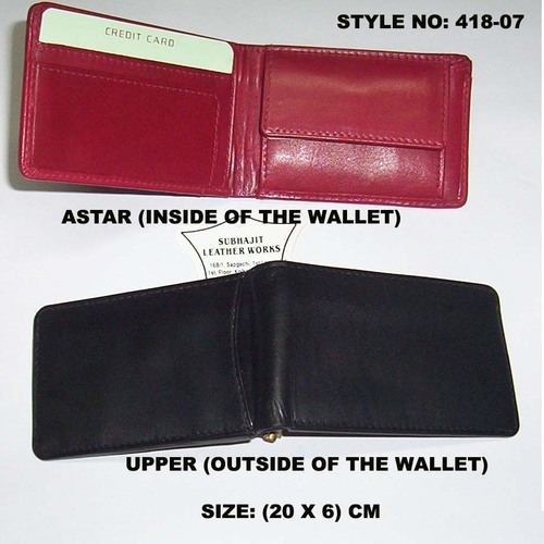 Mens Designer Leather Wallet