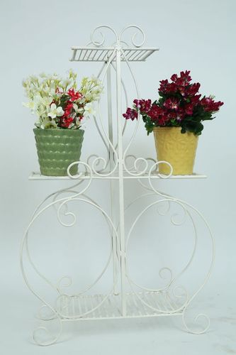 Garden Iron Flower Pot Stand