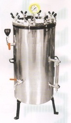 Vertical High Pressure Steam Sterilizer