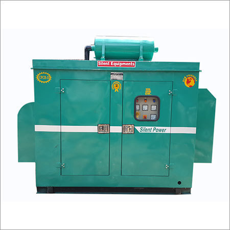 Green 50 Kva Soundproof Diesel Generator Set
