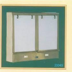 X Ray View Box - Metal, 12x12x6 Inches, LED 1500 cd/m² | Bright Images, Even Illumination, Energy Efficient, Compact Design