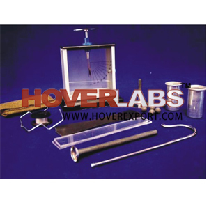 Electrostatics Kit - Metal and Plastic, Silver Color | Charge Measurement, Faraday's Pail, Friction Contact Induction Experiments