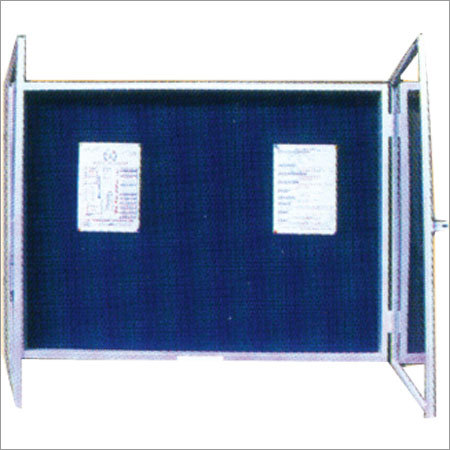Pin Up Board With Shutter - Wood Custom Size Options | Easy to Open & Close Sturdy & Rugged Design Ideal for Office/School/College Display