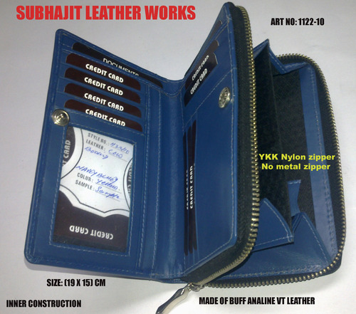 Grain Nappa Leather Wallet