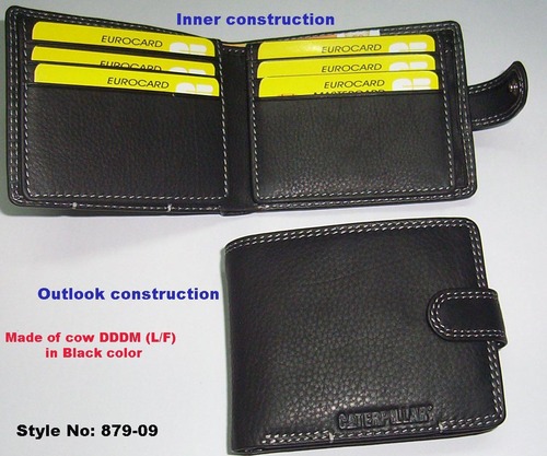 Mens Leather Bifold Wallet