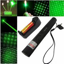 70mW 532nm Flashlight Style Green Laser Pointer Pen with 18650 Battery