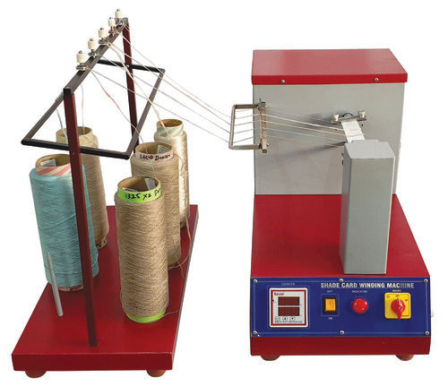 Shade Card Winding Machine - Dimension (L*W*H): 1219.2 Millimeter (Mm)