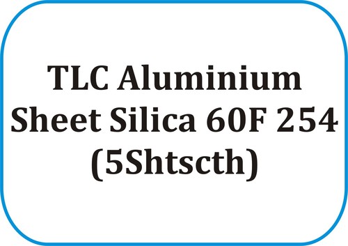 TLC Aluminium Sheet Silica 60F 254 (5Shtscth)