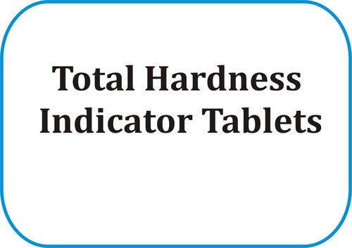 Total Hardness Indicator Tablets - Chemical, 10mm, 1000 Tabs, LR Grade | Accurate Readings, Easy To Use, Reliable Results