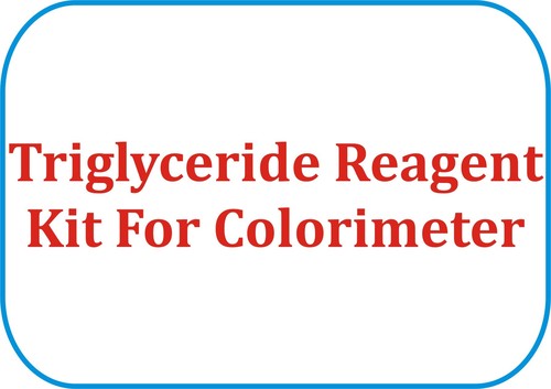 Triglyceride Reagent Kit For Colorimeter