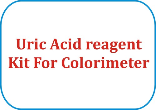 Uric Acid reagent Kit For Colorimeter