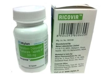 Ricovir 300 mg Tenofovir Tablets