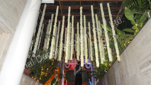 Wedding Event - Floral And Fabric Decor, Customizable Themes | Elegant Design, Timely Execution, Lighting Included