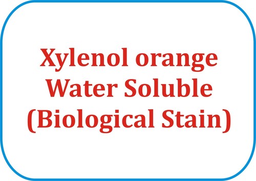 Xylenol orange Water Soluble (Biological Stain)