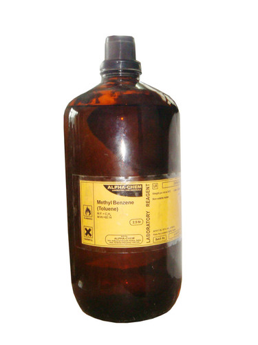 Methyl Benzene - Glass Bottle 2.5 Ltr, Amber Color, LR Grade, Reagent Grade, High Purity