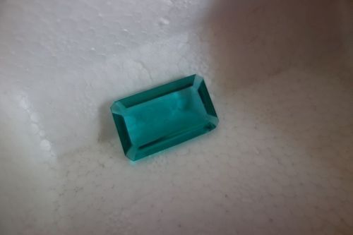 Emerald Cut Green Quartz