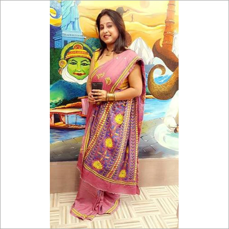 Pashmina Silk with Kathiawari work