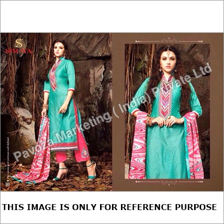 Designer chanderi suits